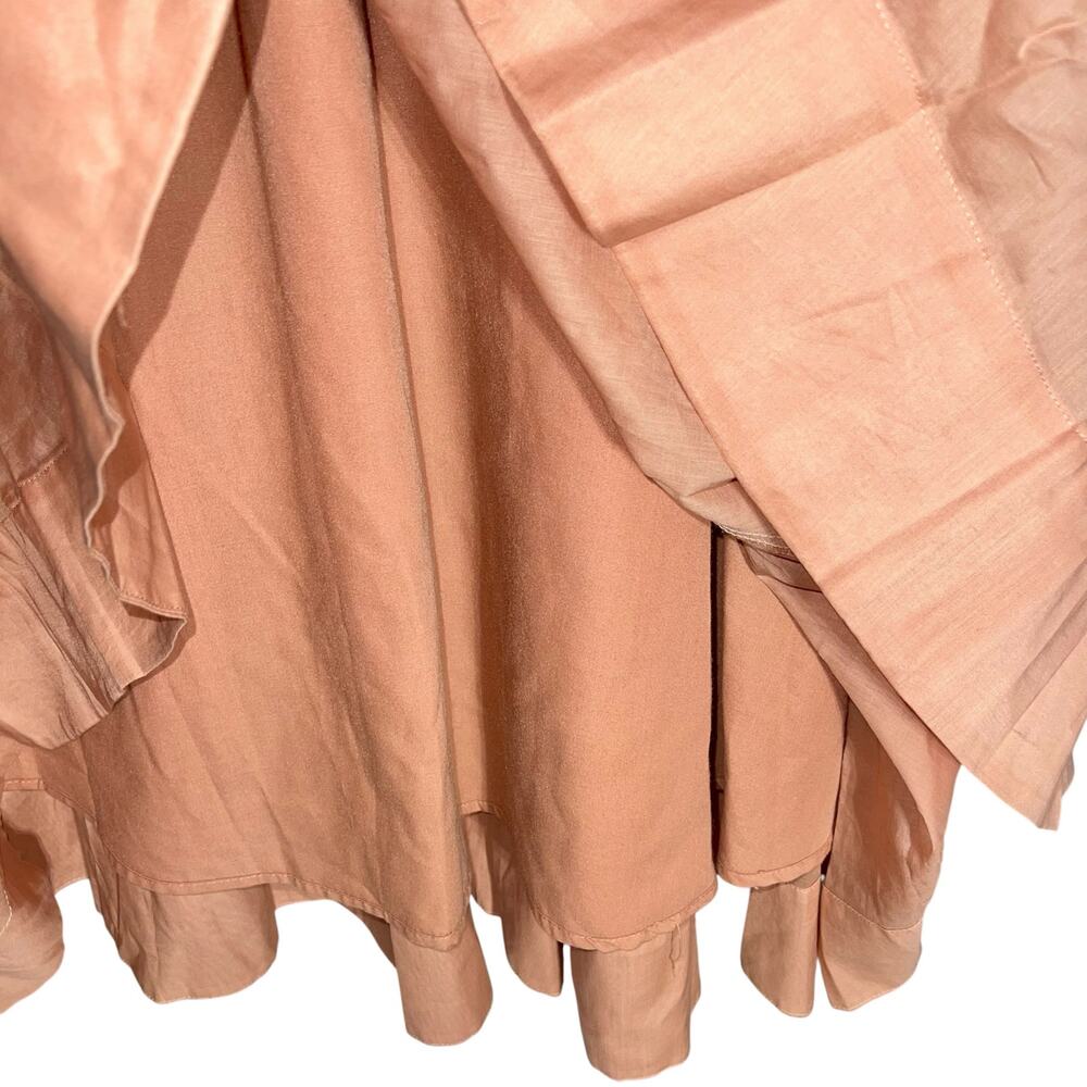 Snidel Midi Dress Sweater Pleated Stretch Cutout - Picture 7 of 11